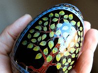 Trees Ukrrainian Easter Egg Pysanky By So Jeo : Pysanky pysanka ukrainian easter egg batik art sojeo florals flowers birds stars trees vines blooms buds bluebird owl art sojeo "so jeo" eggshell egg shell blown decoration ivy garden rainbow rosie posy nightshad victorian trees etched brown chicken eggs turkey
